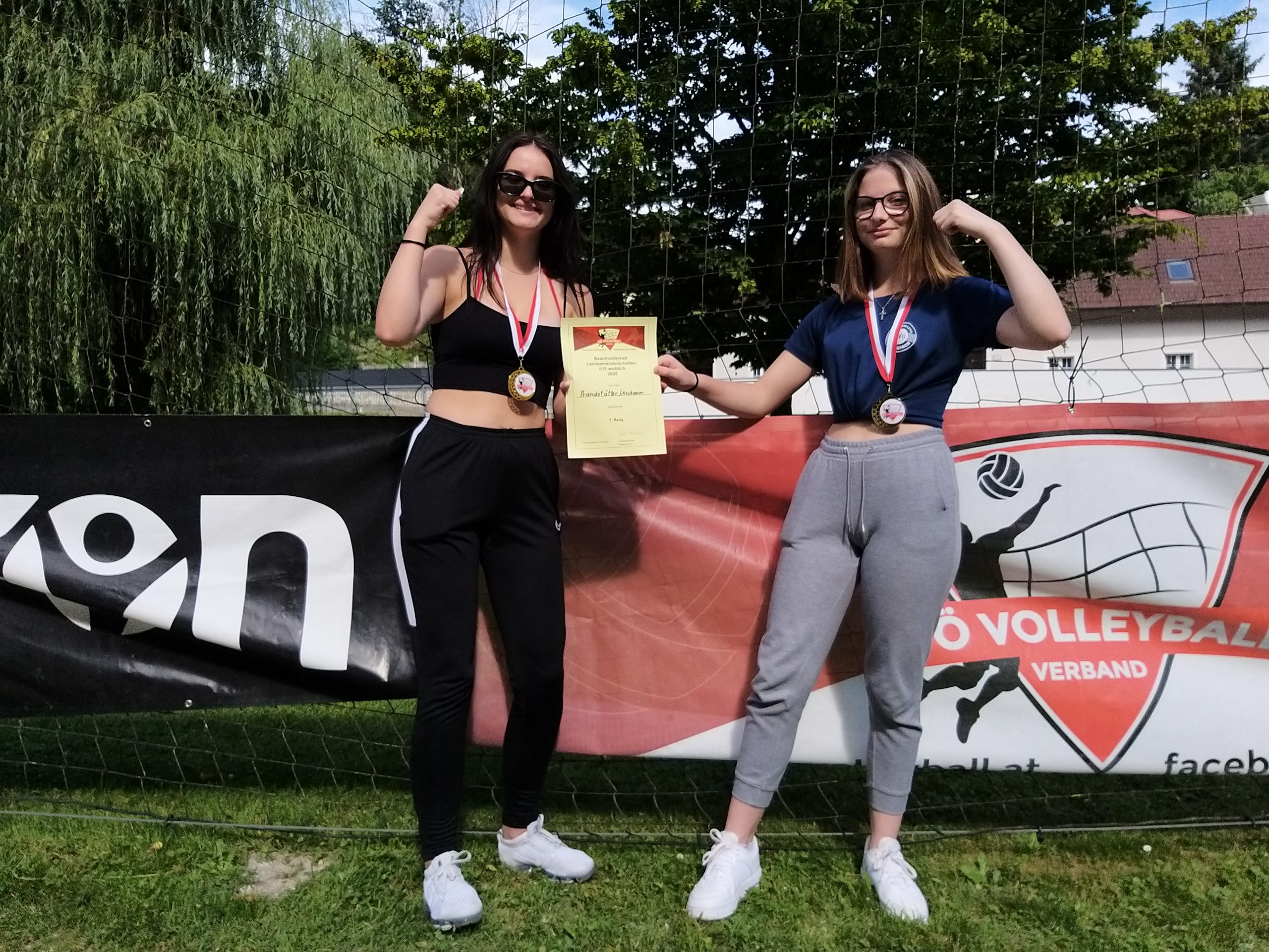 Kathi und Anna holen sich U15 Landesmeistertitel!